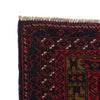 Baluchi Rug Handmade Blue Geometric 4x6 ft