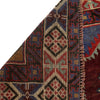 Baluchi Rug Handmade Blue Geometric 4x6 ft