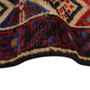 Baluchi Rug Handmade Blue Geometric 4x6 ft