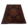 Baluchi Rug Handmade Multi Geometric 4x6 ft