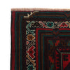Baluchi Rug Handmade Multi Geometric 4x6 ft