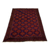 Baluchi Rug Handmade Multi Geometric 4x6 ft