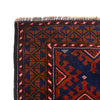 Baluchi Rug Handmade Multi Geometric 4x6 ft