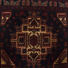 Baluchi Rug Handmade Multi Geometric 4x6 ft