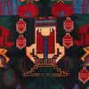 Baluchi Rug Handmade Multi Geometric 3x5 ft