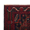 Baluchi Rug Handmade Multi Geometric 3x5 ft