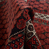 Baluchi Rug Handmade Red Prayer Design 2x4 ft