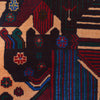 Baluchi Rug Handmade Multi Geometric 3x5 ft
