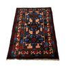 Baluchi Rug Handmade Multi Geometric 3x5 ft