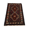 Baluchi Rug Handmade Multi Geometric 3x5 ft