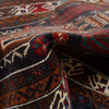 Baluchi Rug Handmade Multi Geometric 3x5 ft
