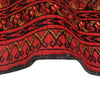 Bokhara Rug Handmade Vibrant Red Medallion 4x6 ft