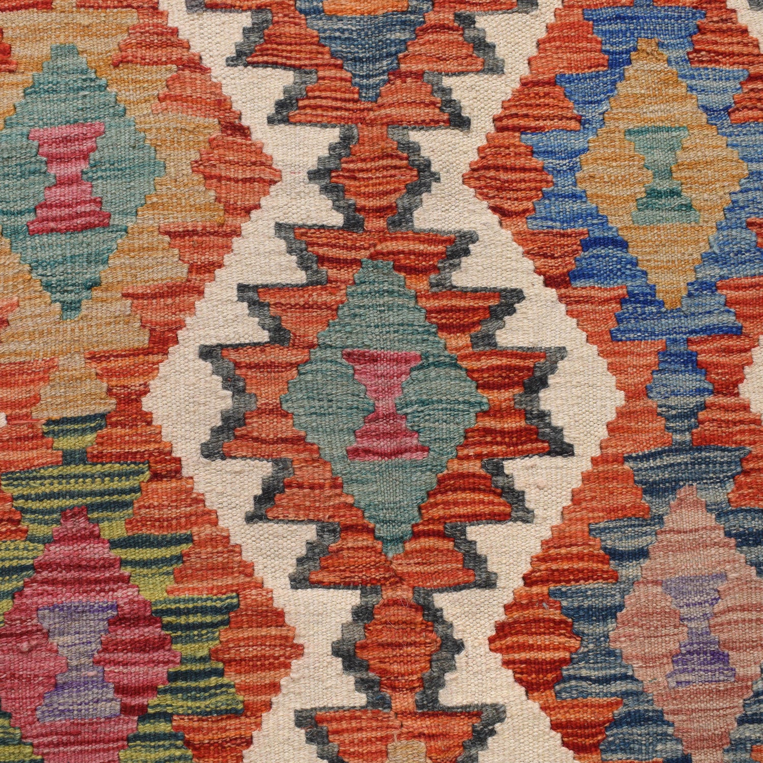 Handmade Multi Kilim Geometric 8x10 ft
