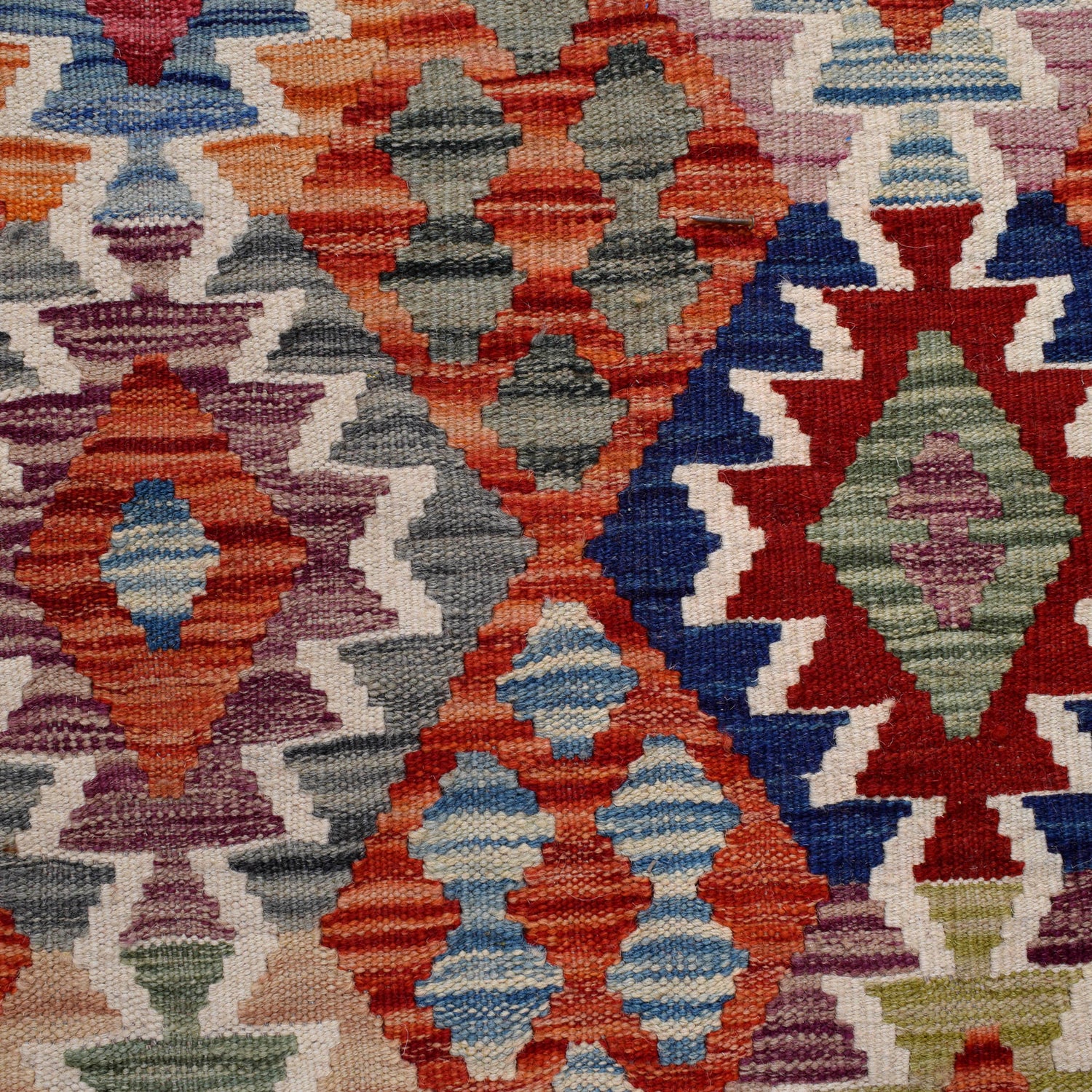 Handmade Multi Kilim Geometric 8x10 ft