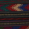 Table Sheet Area Rug Runner Handmade Multi Curvilinear 5'