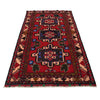 Baluchi Rug Handmade Multi Geometric 4x7 ft