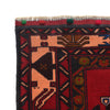 Baluchi Rug Handmade Multi Geometric 4x7 ft