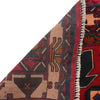 Baluchi Rug Handmade Multi Geometric 4x7 ft