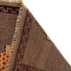 Pictorial Rug Handmade Brown Design