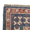 Mamluk Area Rug Handmade Gray Medallion 8x10 ft