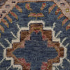 Mamluk Area Rug Handmade Gray Medallion 8x10 ft