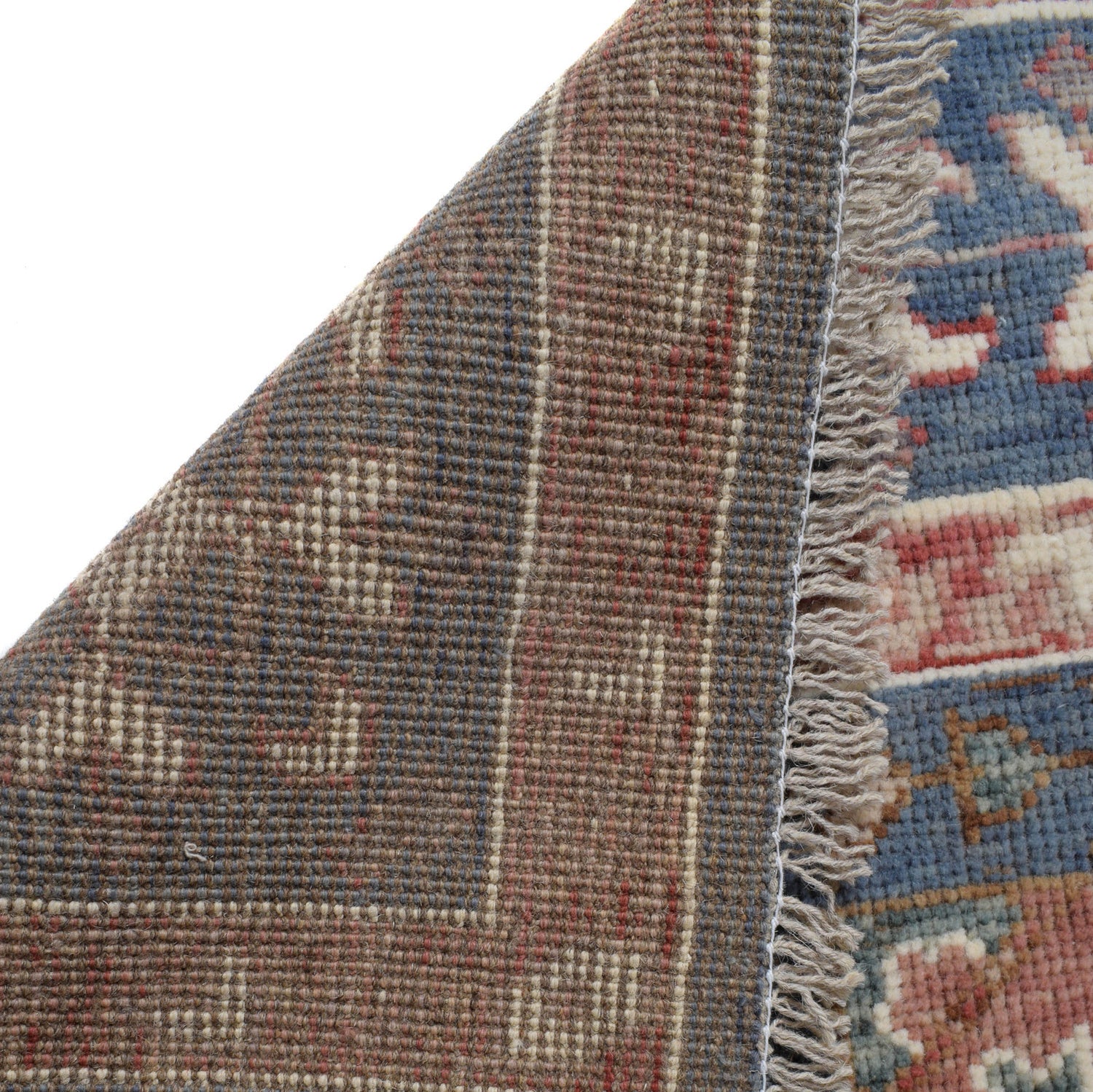 Mamluk Area Rug Handmade Gray Medallion 8x10 ft