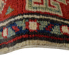 Kazak Rug Handmade Ivory Medallion 2x4 ft