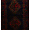 Baluchi Rug Handmade Multi Geometric 4x6 ft