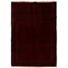 Baluchi Rug Handmade Red Prayer Design 2x4 ft