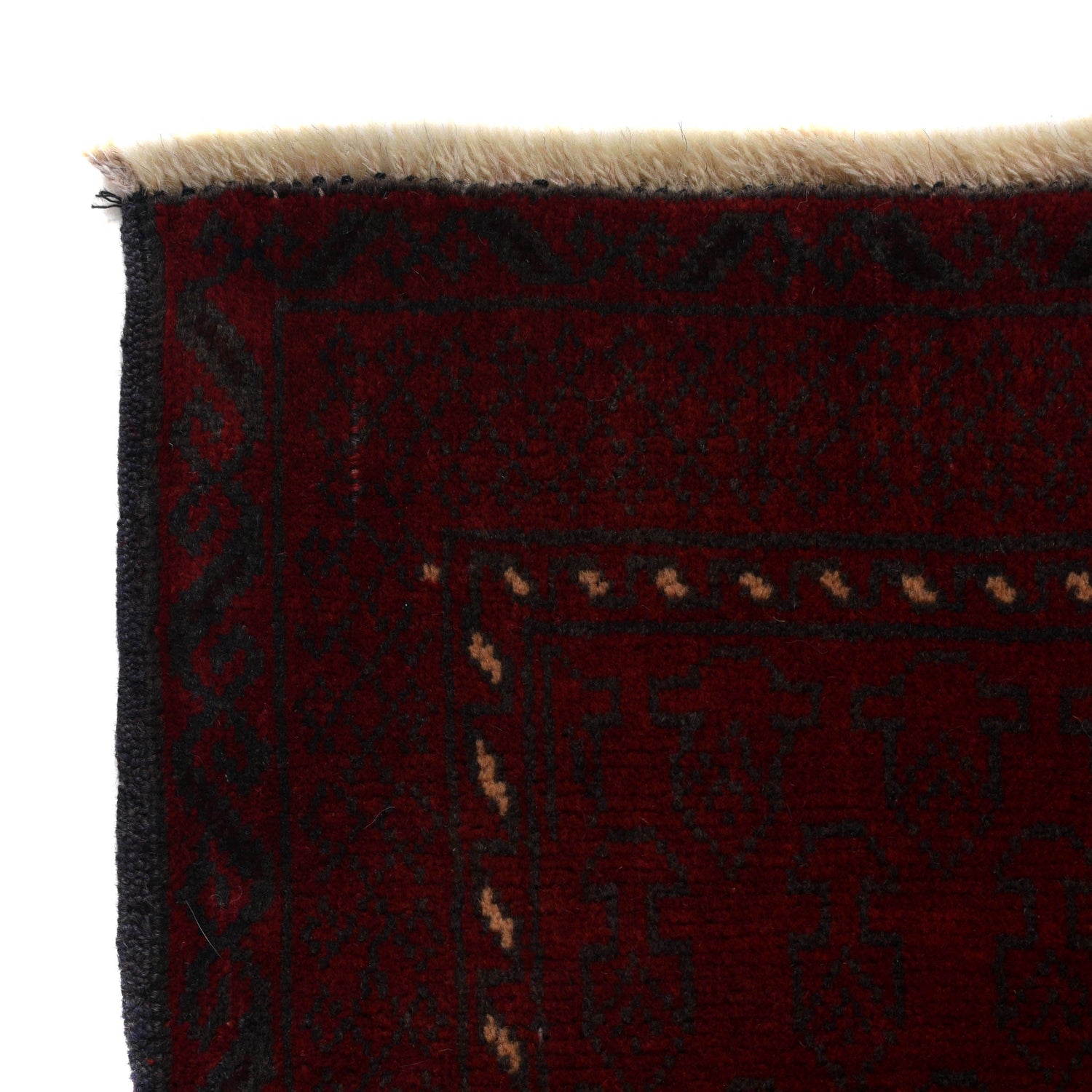 Baluchi Rug Handmade Red Prayer Design 2x4 ft