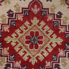 Kazak Rug Handmade Ivory Medallion 3x5 ft