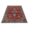 Heriz Area Rug Handmade Red Medallion 10x14 ft