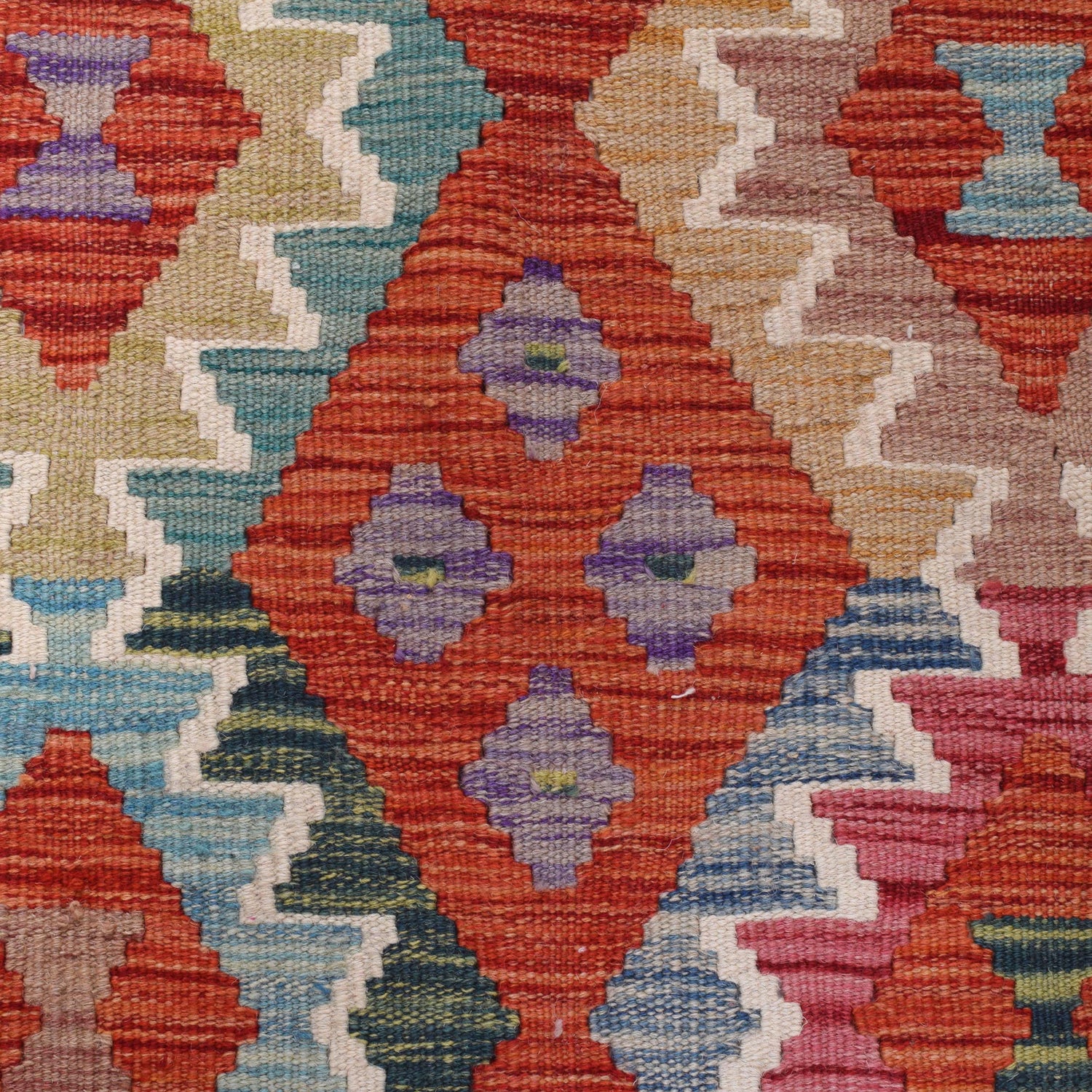 Handmade Multi Kilim Geometric 8x10 ft