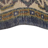 Oushak Area Rug Handmade Gray Floral 4x6 ft