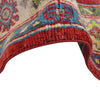 Kazak Rug Handmade Red Medallion 4x6 ft