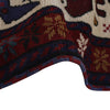 War Area Rug Handmade Ivory Tank + Helicopter 3x5 ft