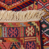 Nakhunak Kilim Area Rug Handmade Multi Geometric 5x6 ft