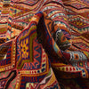 Nakhunak Kilim Area Rug Handmade Multi Geometric 5x6 ft