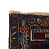 Baluchi Rug Handmade Multi Geometric 2x4 ft