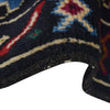 Baluchi Rug Handmade Multi Geometric 2x4 ft