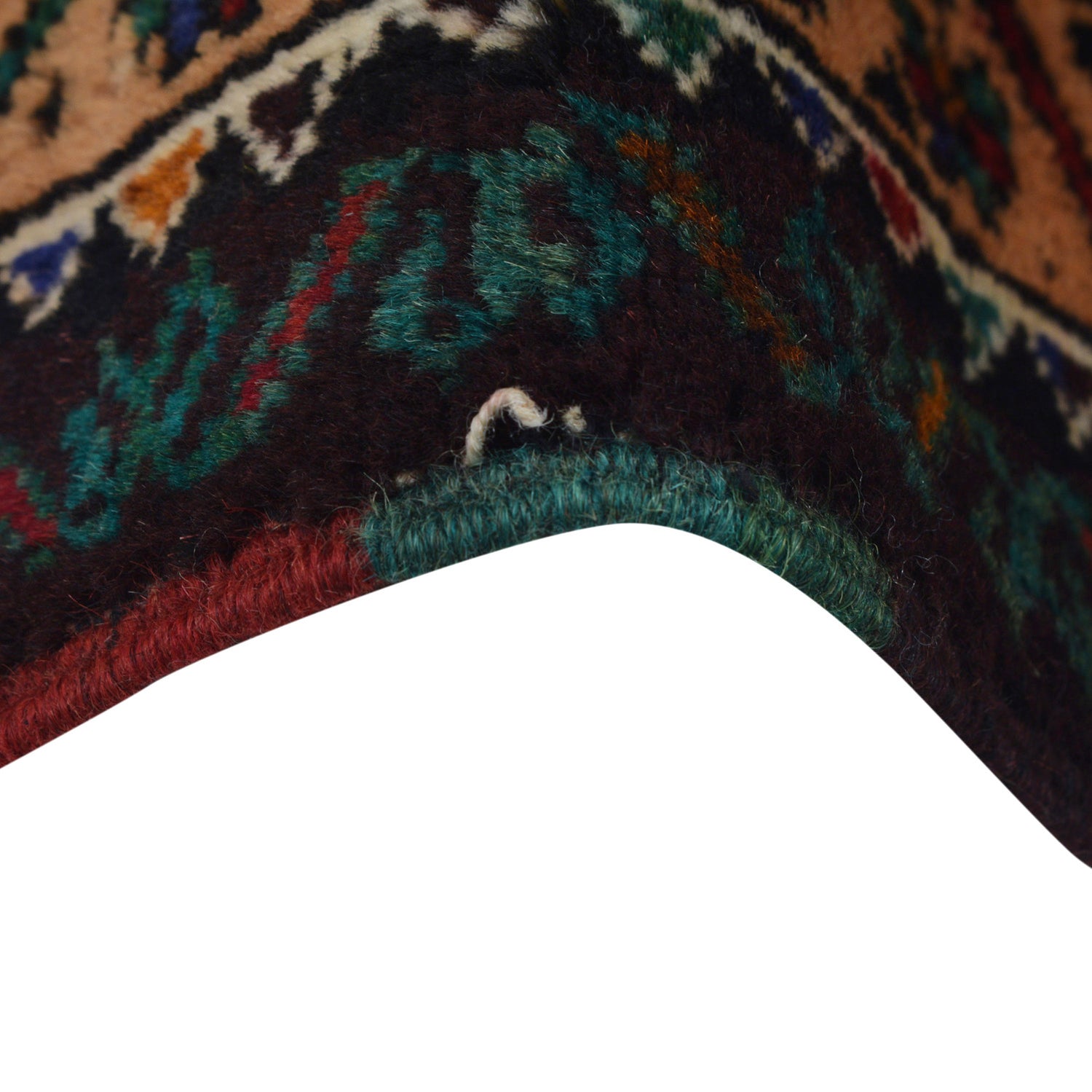 Baluchi Rug Handmade Multi Geometric 3x5 ft