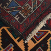 Baluchi Rug Handmade Multi Geometric 3x5 ft