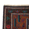 Baluchi Rug Handmade Multi Geometric 3x5 ft