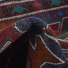 Baluchi Rug Handmade Multi Geometric 3x5 ft