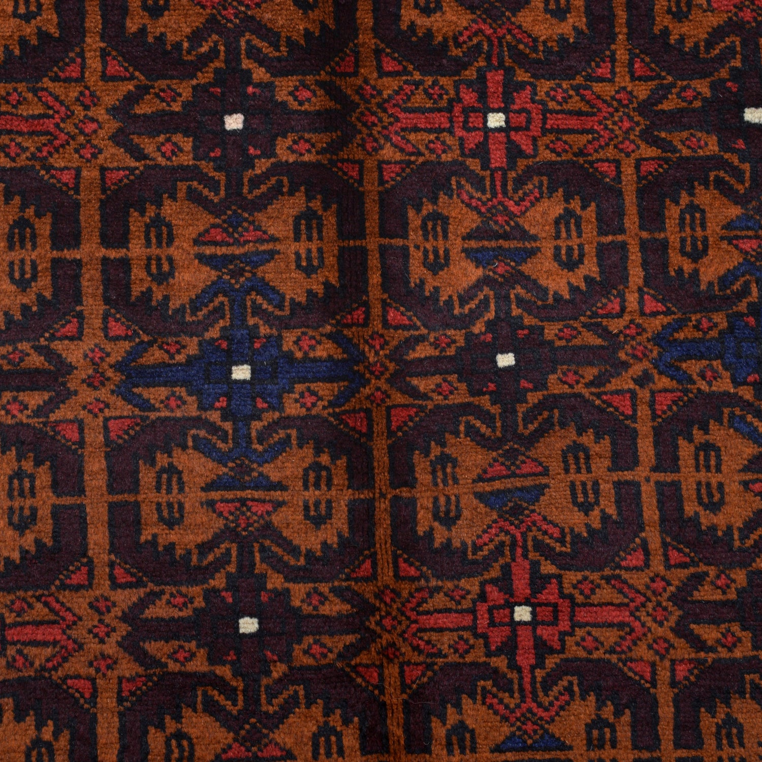 Baluchi Rug Handmade Multi Geometric 4x6 ft
