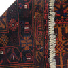 Baluchi Rug Handmade Multi Geometric 4x6 ft