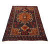 Baluchi Rug Handmade Multi Geometric 4x6 ft