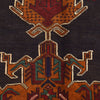 Baluchi Rug Handmade Multi Geometric 4x6 ft