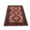 Baluchi Rug Handmade Multi Geometric 3x5 ft