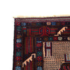 Baluchi Rug Handmade Multi Geometric 3x5 ft